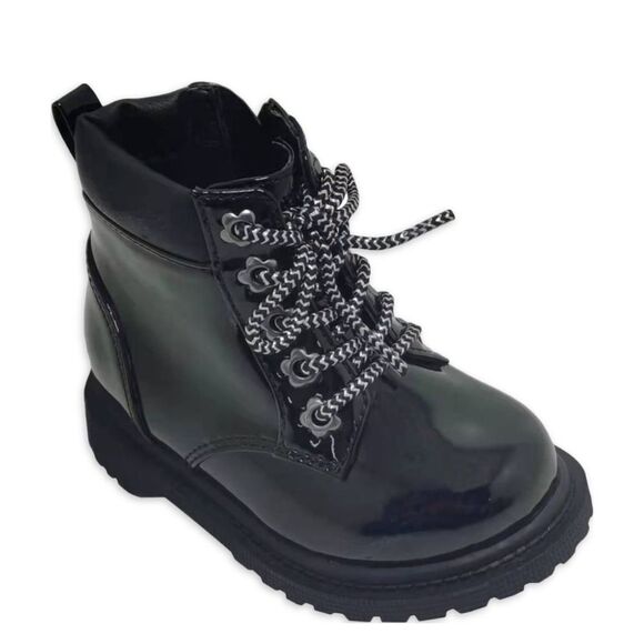 Wonder Nation Baby Girl Combat Boot size 3 - Picture 1 of 9